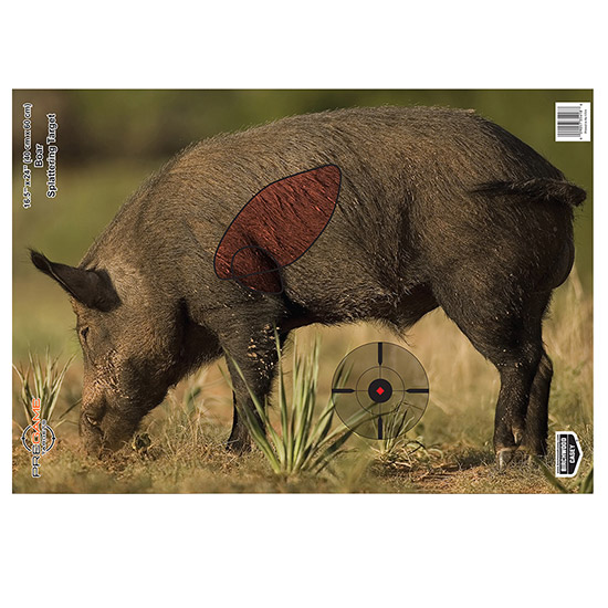 BC PREGAME 16.5X24 BOAR TARGET 3PK - Hunting Accessories